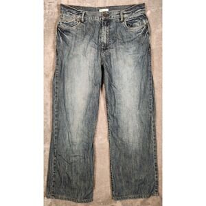 DKNY Jeans Men 34x28 (Tag  34X30) Low Rise Brooklyn Old School Vintage Retro Y2K